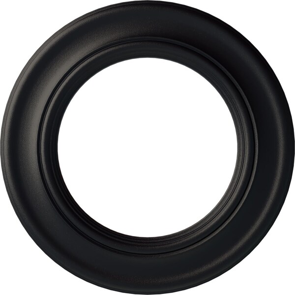 Ekena Millwork Holmdel Ceiling Medallion (Fits Canopies up to 12 7/8"), 20 7/8"OD x 12 7/8"ID x 1"P, Steel Gray CM20HOSGS - main